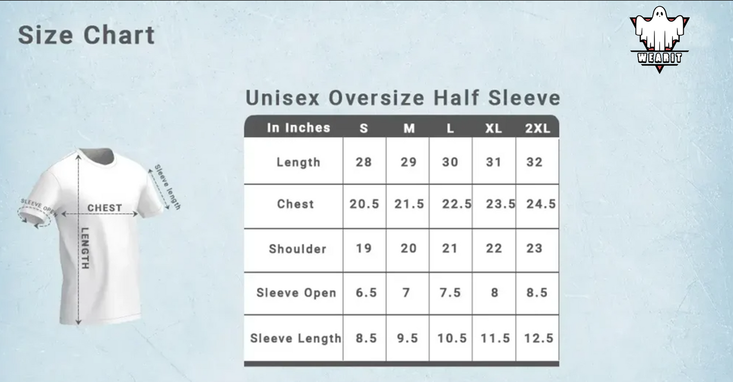 Alien - Oversized T - Shirt