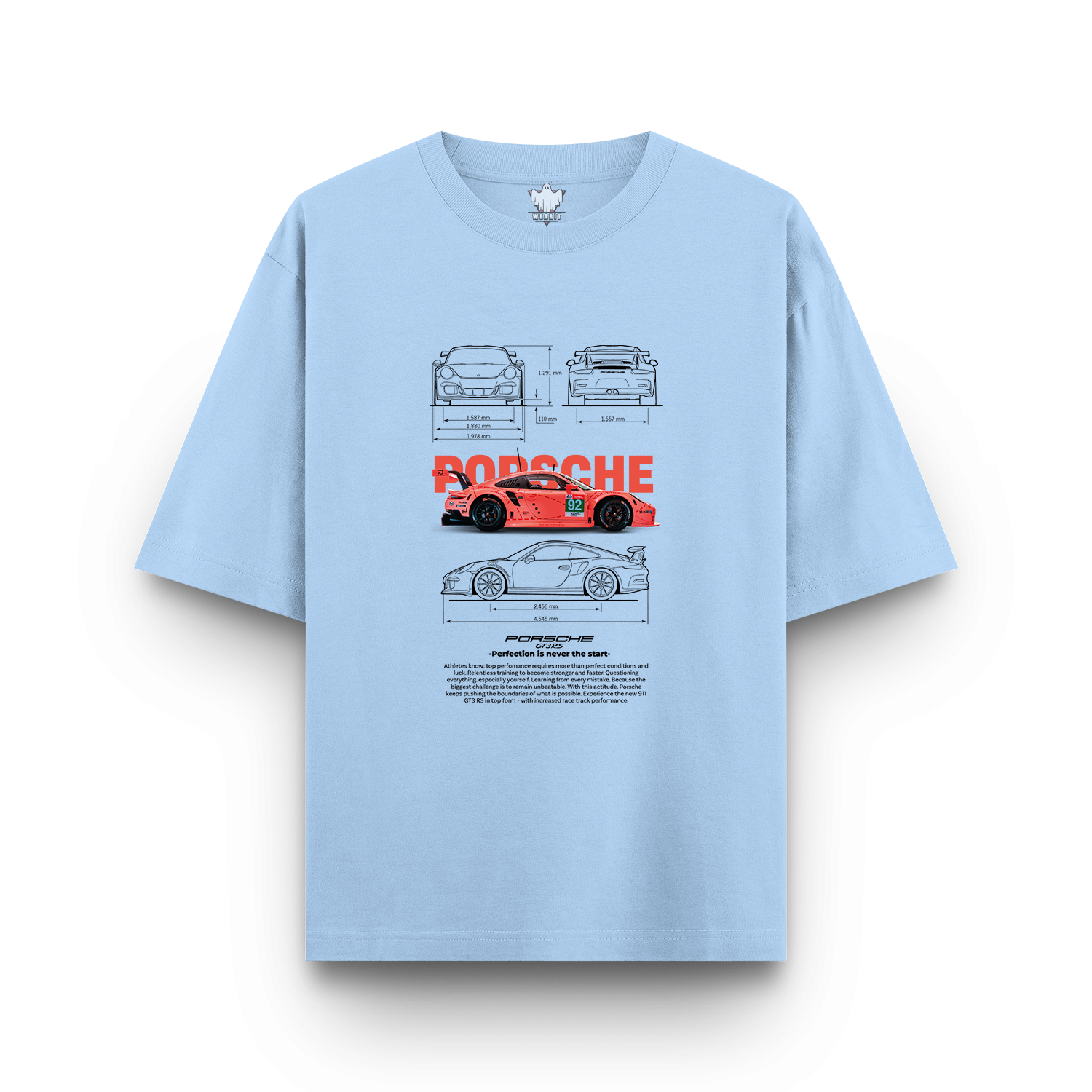 Porsche - Oversized T - Shirt