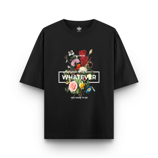 WHATEVER - Womens Oversized T - Shirt