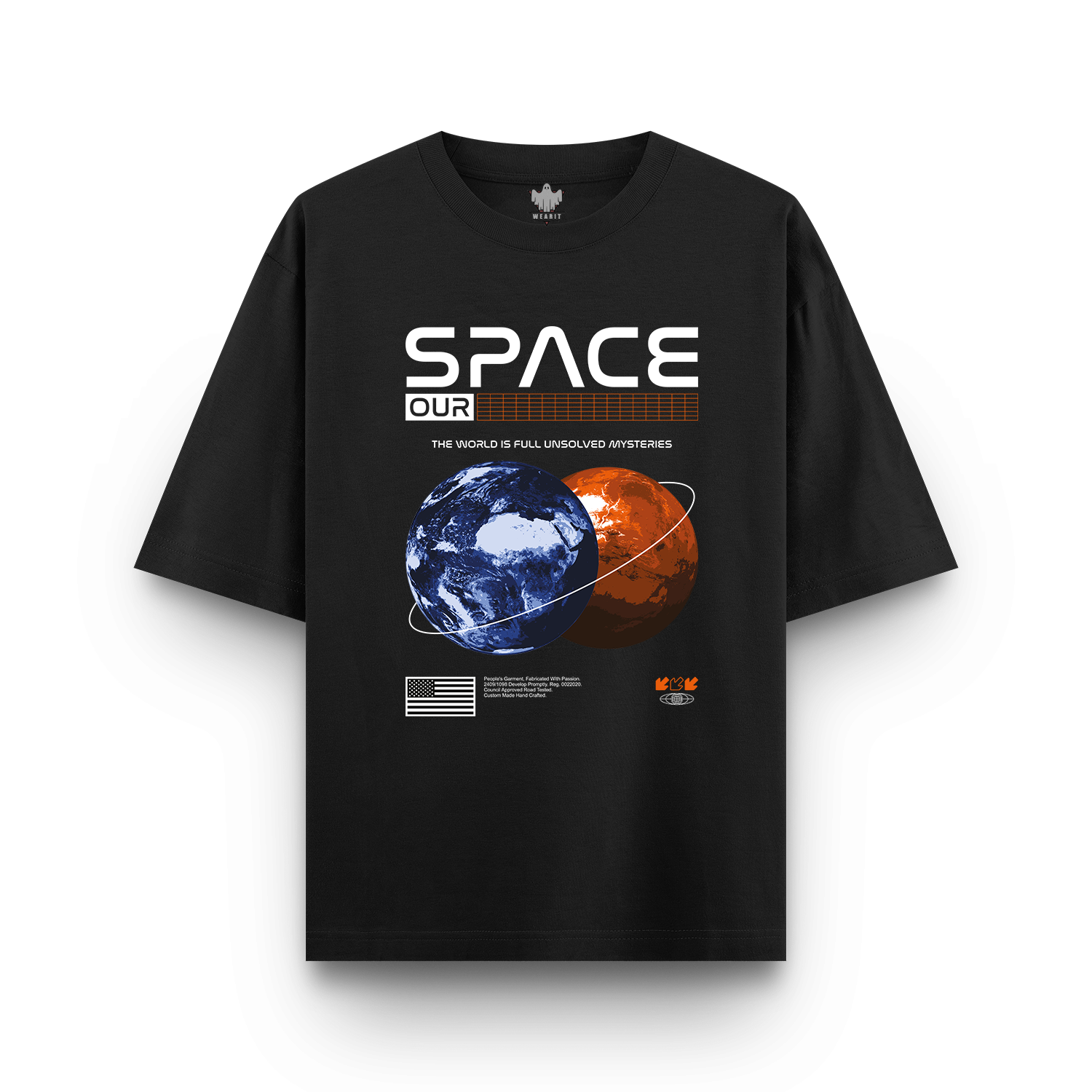 SPACE - Oversized T - Shirt