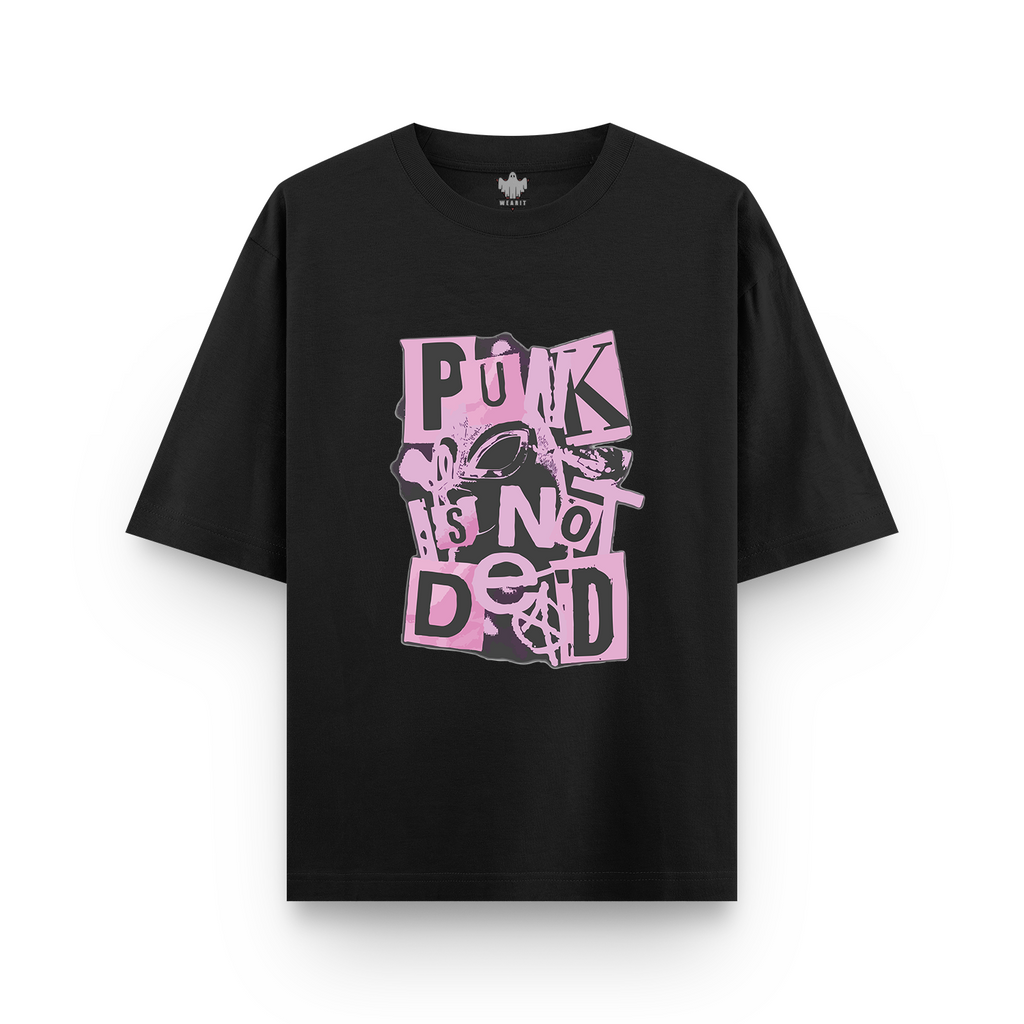 Punk Is Not Dead - Oversized T - Shirt