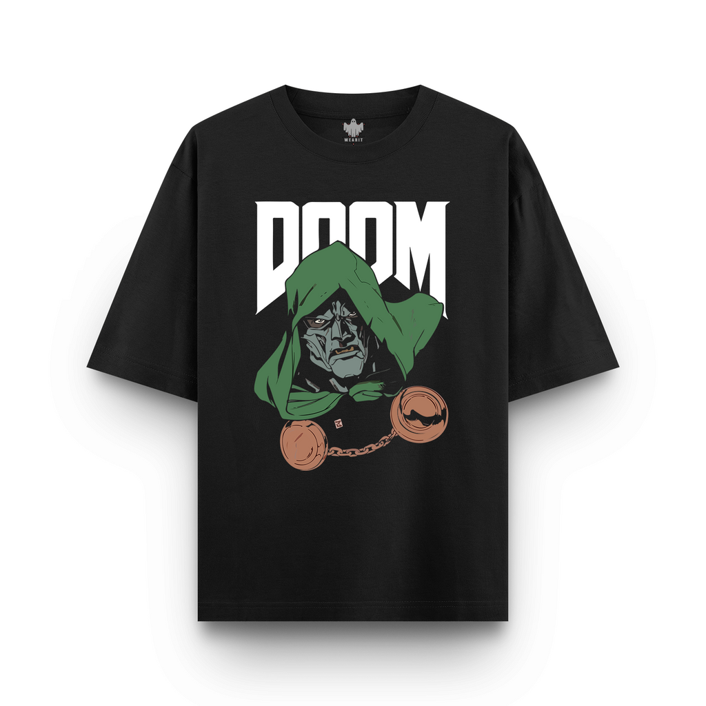 Doom - Oversized T - Shirt
