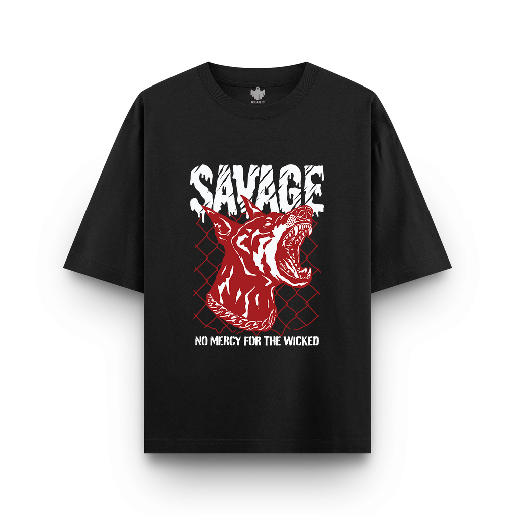 SAVAGE - Oversized T - Shirt