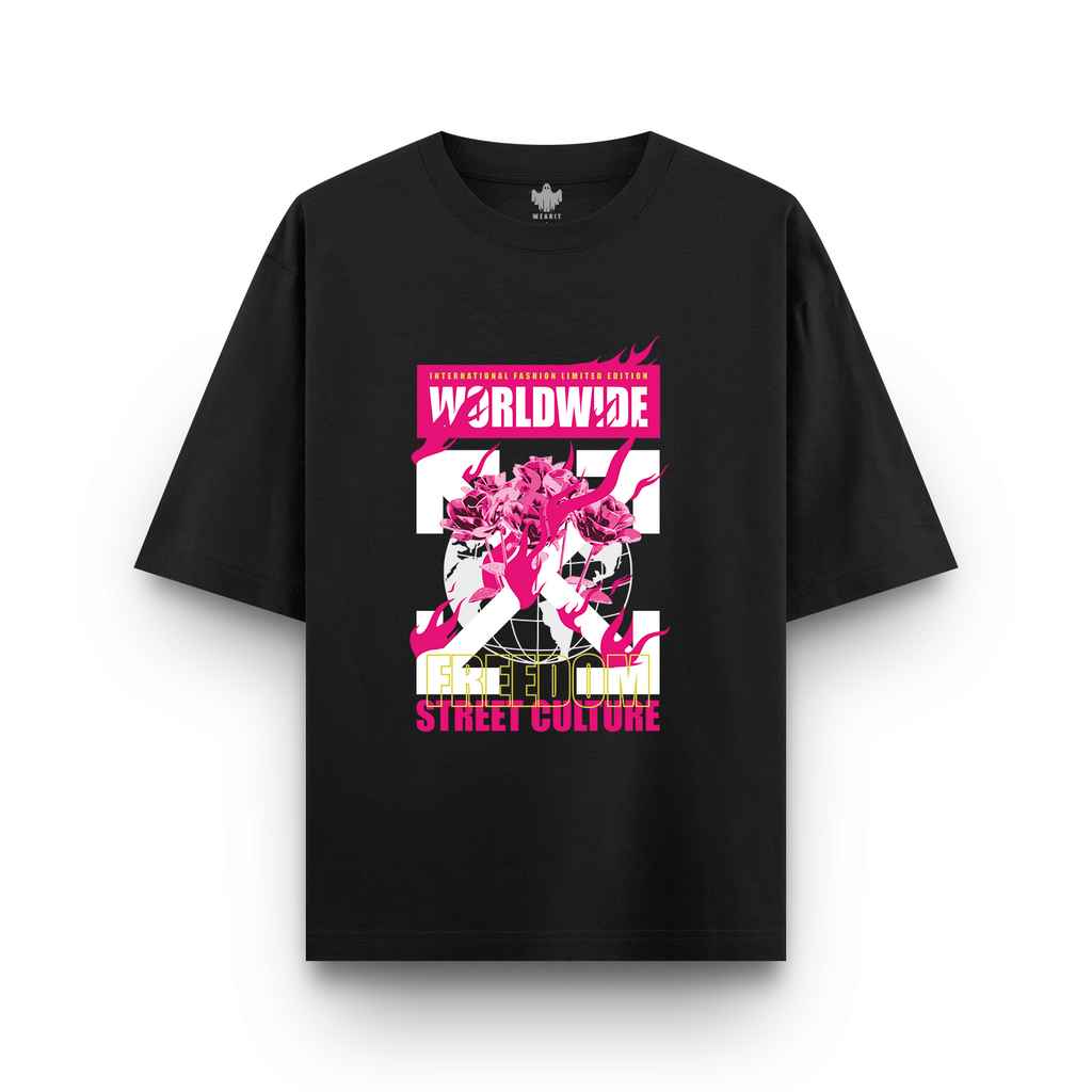 WORLDWIDE - Oversized T - Shirt