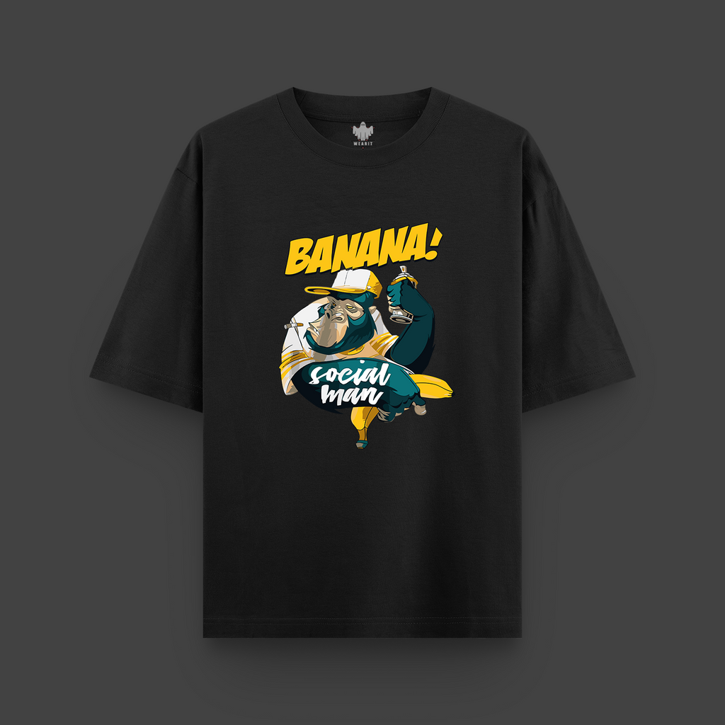Banana - Oversized T - Shirt