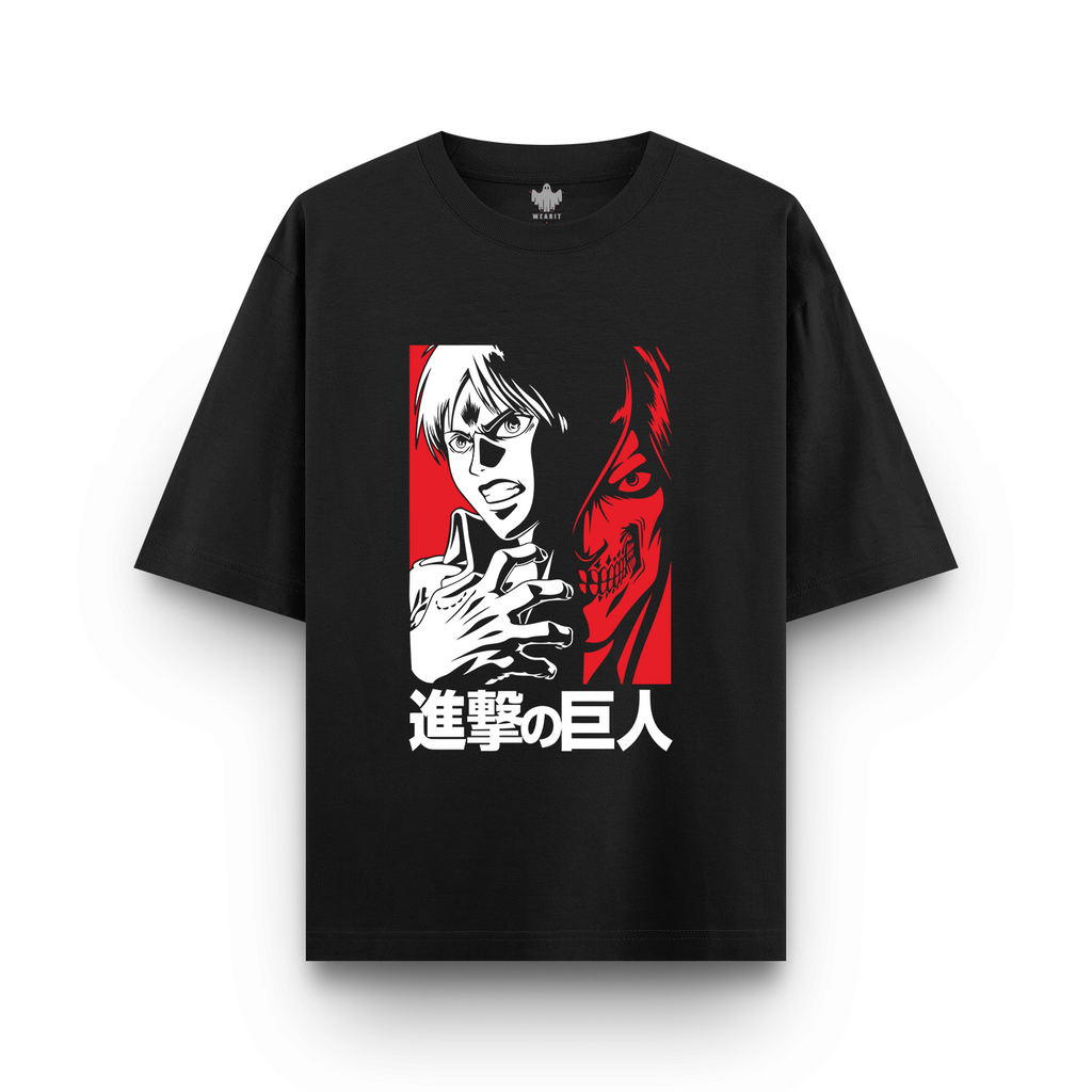 Eren x Titan - Oversized T - Shirt
