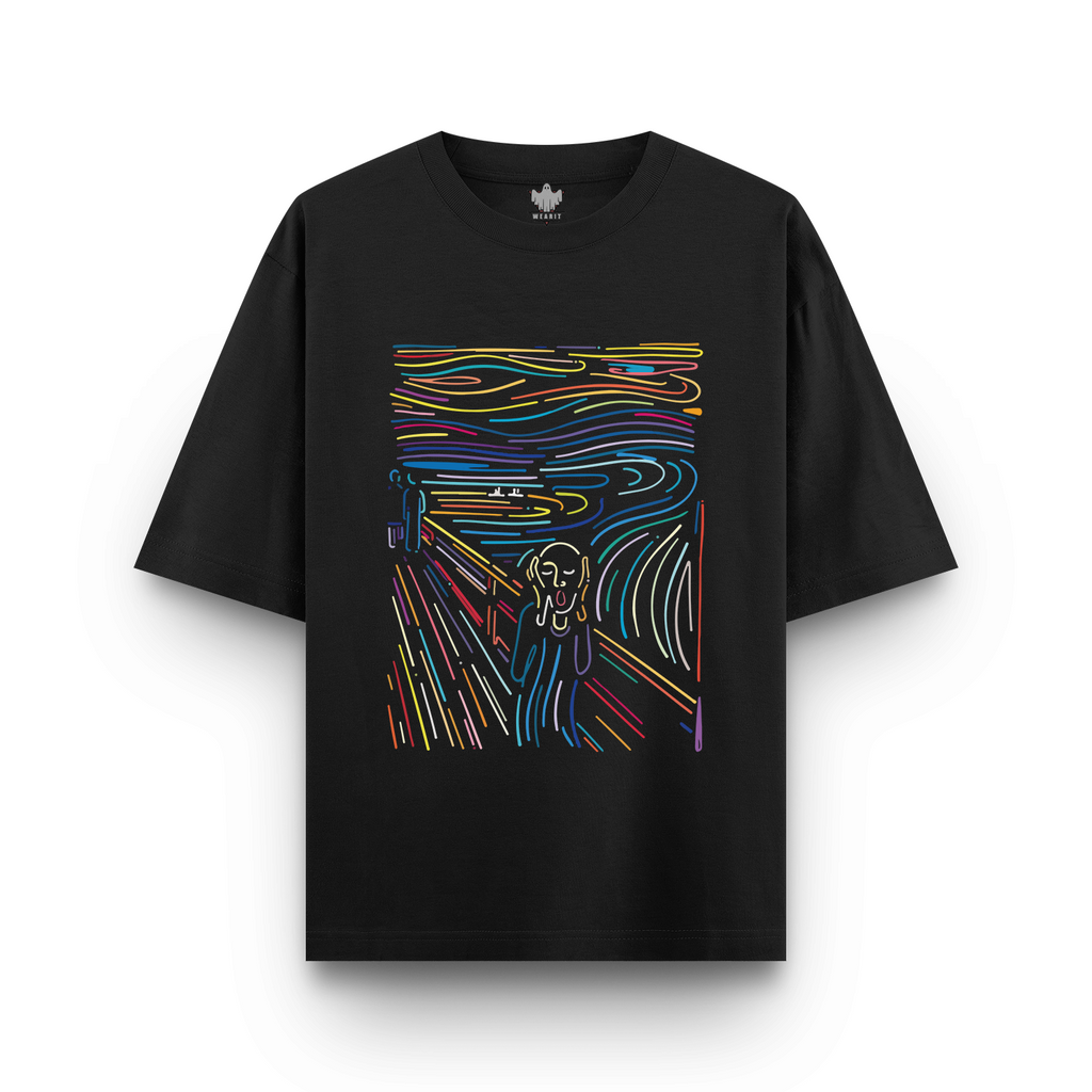 Paint Your Imagination - Oversized T - Shirt