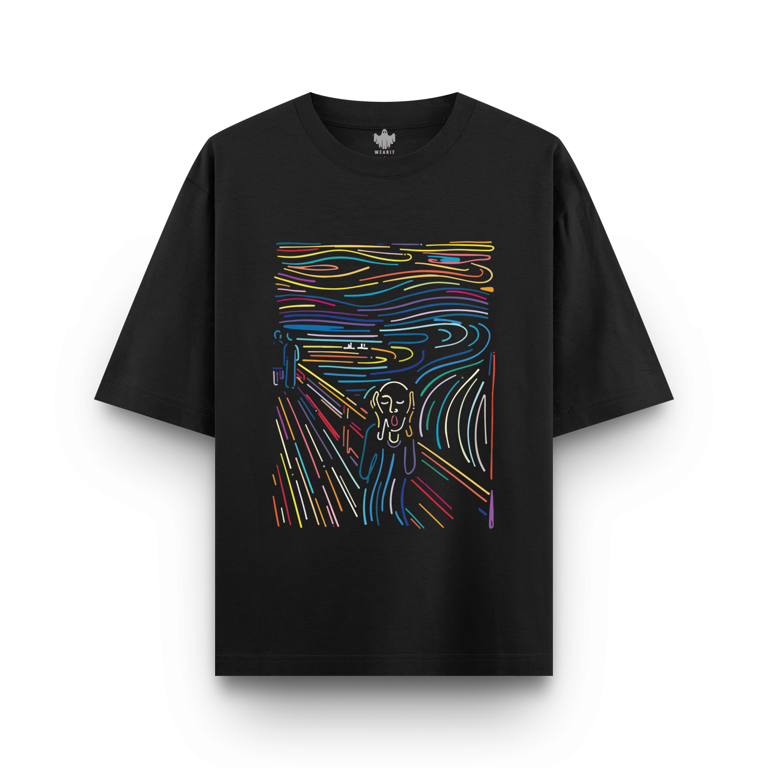 Paint Your Imagination - Oversized T - Shirt