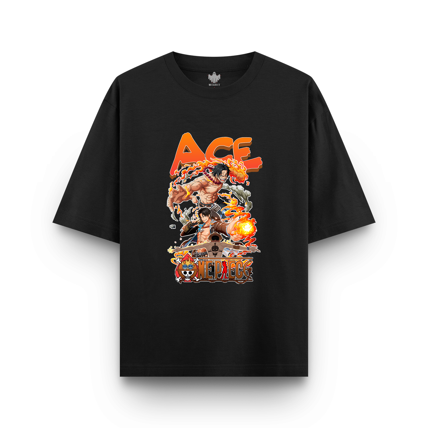 One Piece ACE - Oversized T - Shirt