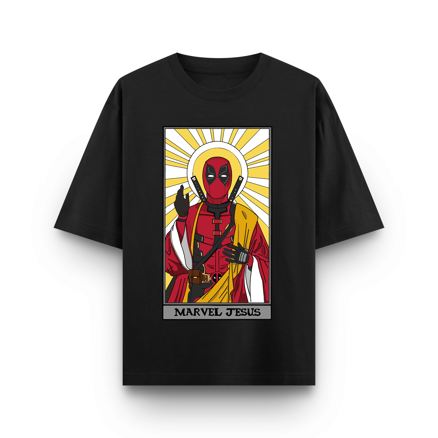 Deadpool - Marvel Jesus Oversized T-Shirt