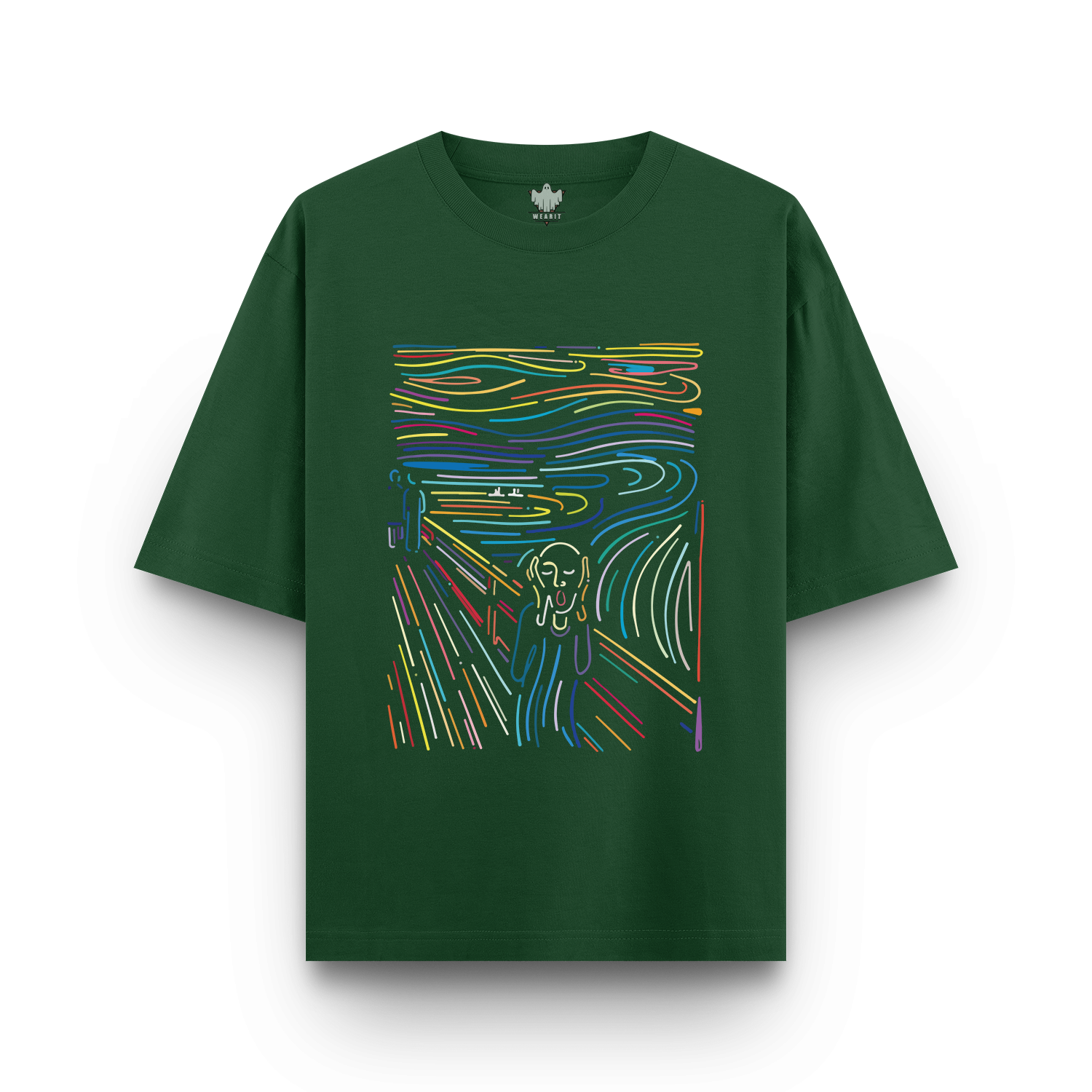 Paint Your Imagination - Oversized T - Shirt