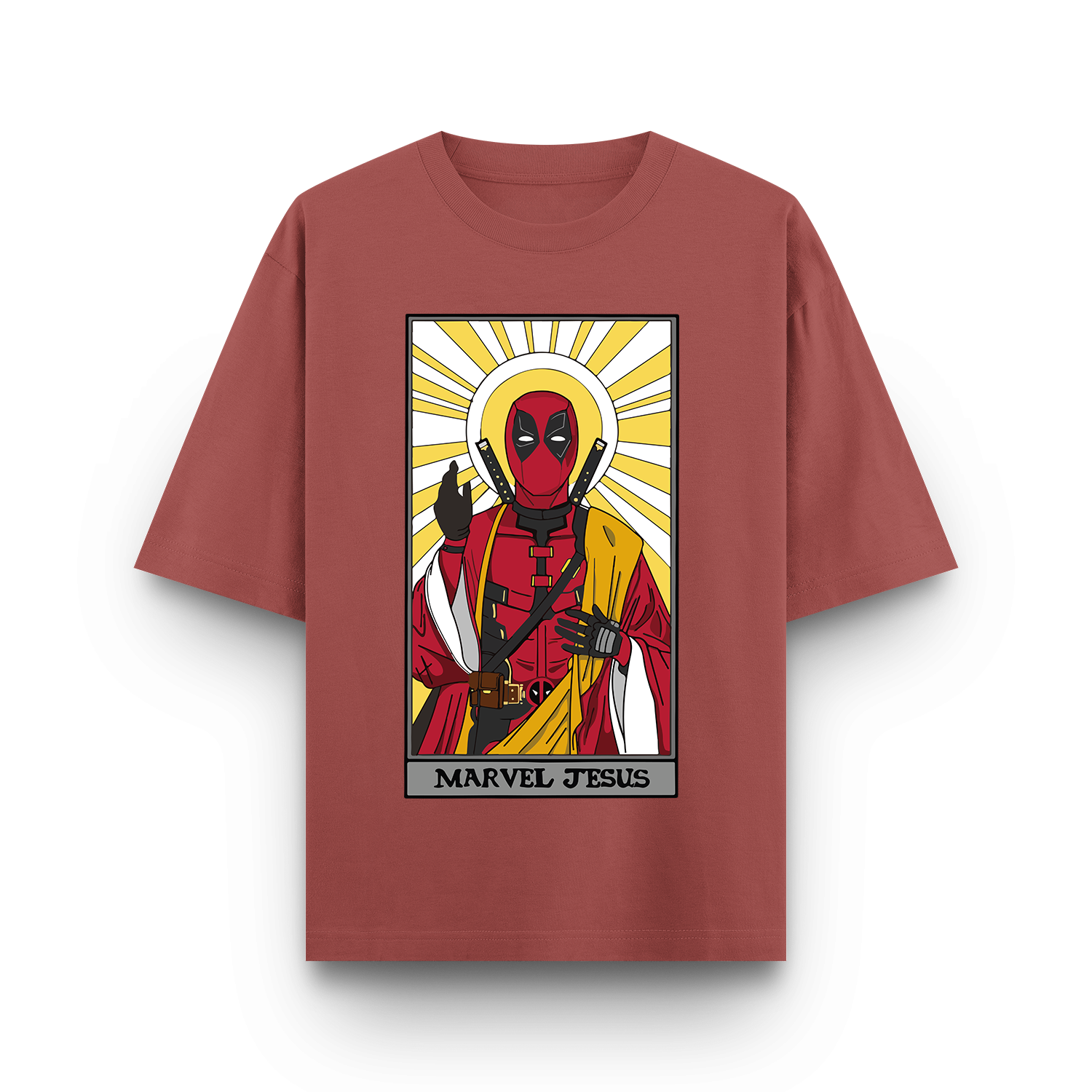 Deadpool - Marvel Jesus Oversized T-Shirt