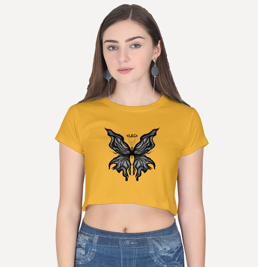 Black Beauty Crop Top