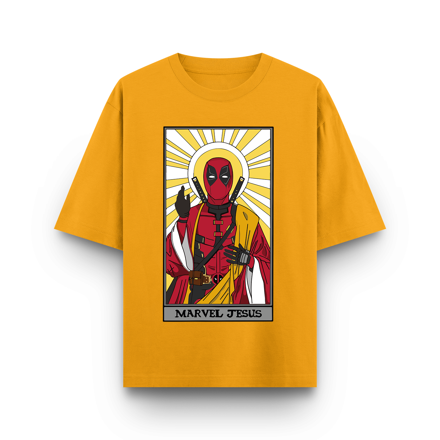 Deadpool - Marvel Jesus Oversized T-Shirt