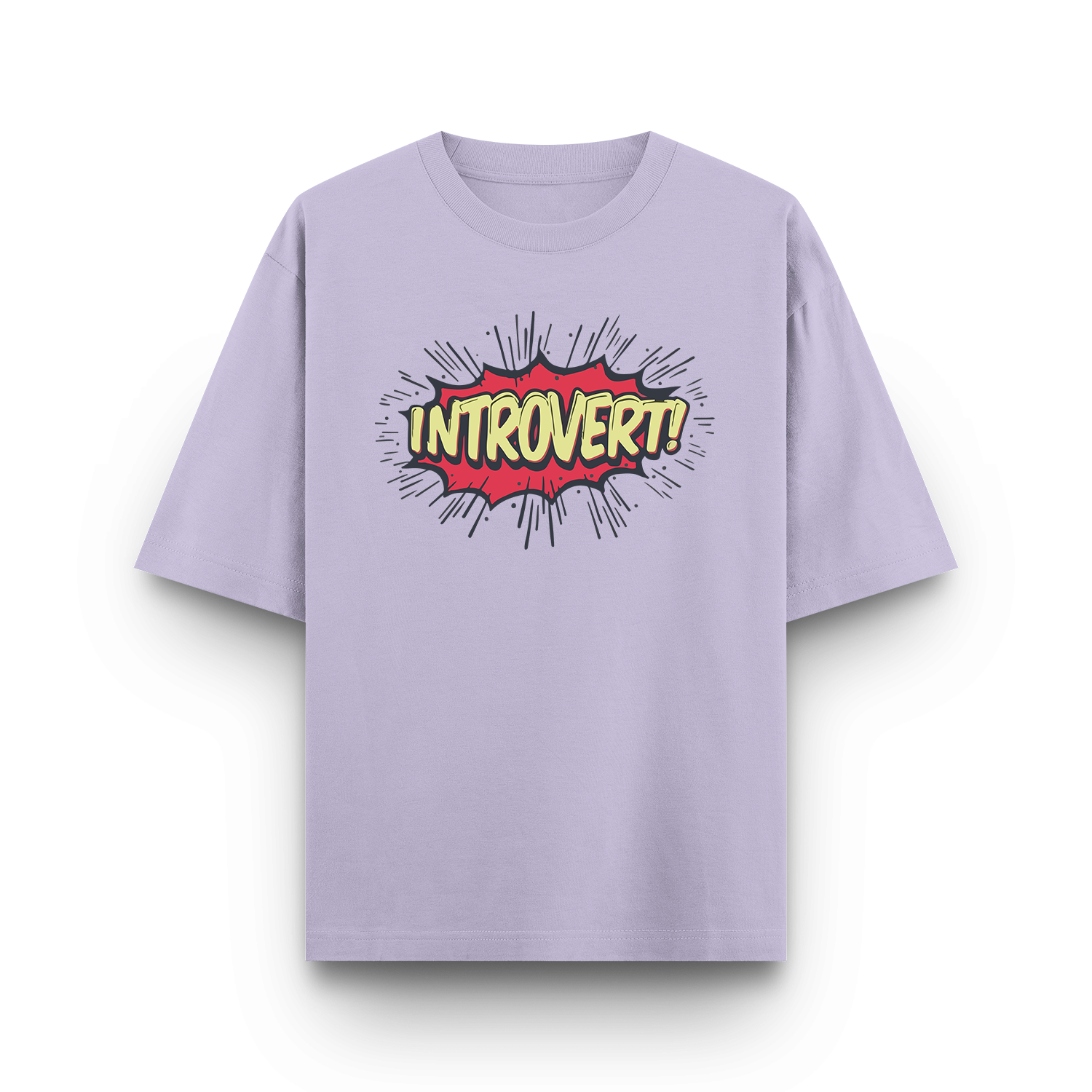 Introvert - Oversized T- Shirt