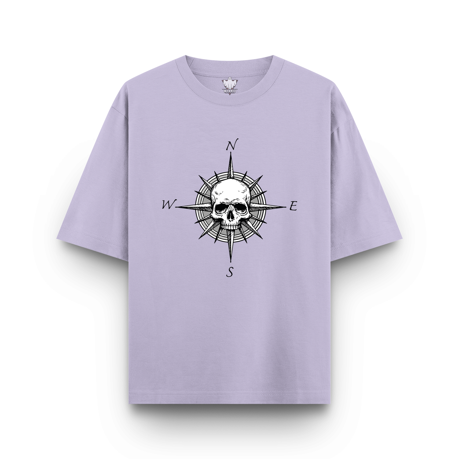 Skull - Oversized T - Shirt