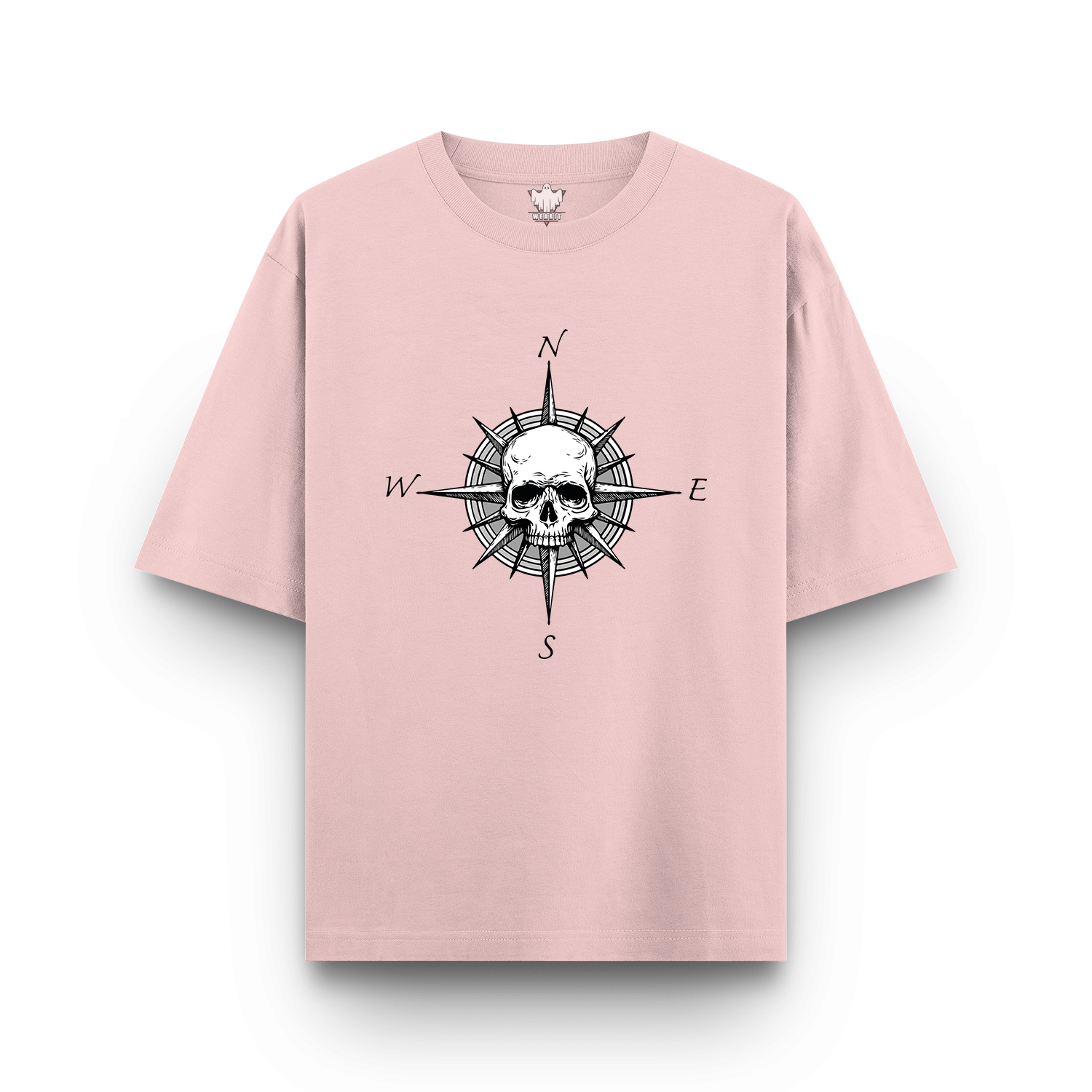 Skull - Oversized T - Shirt