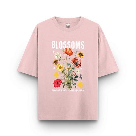 Blossoms - Womens Oversized T - Shirt