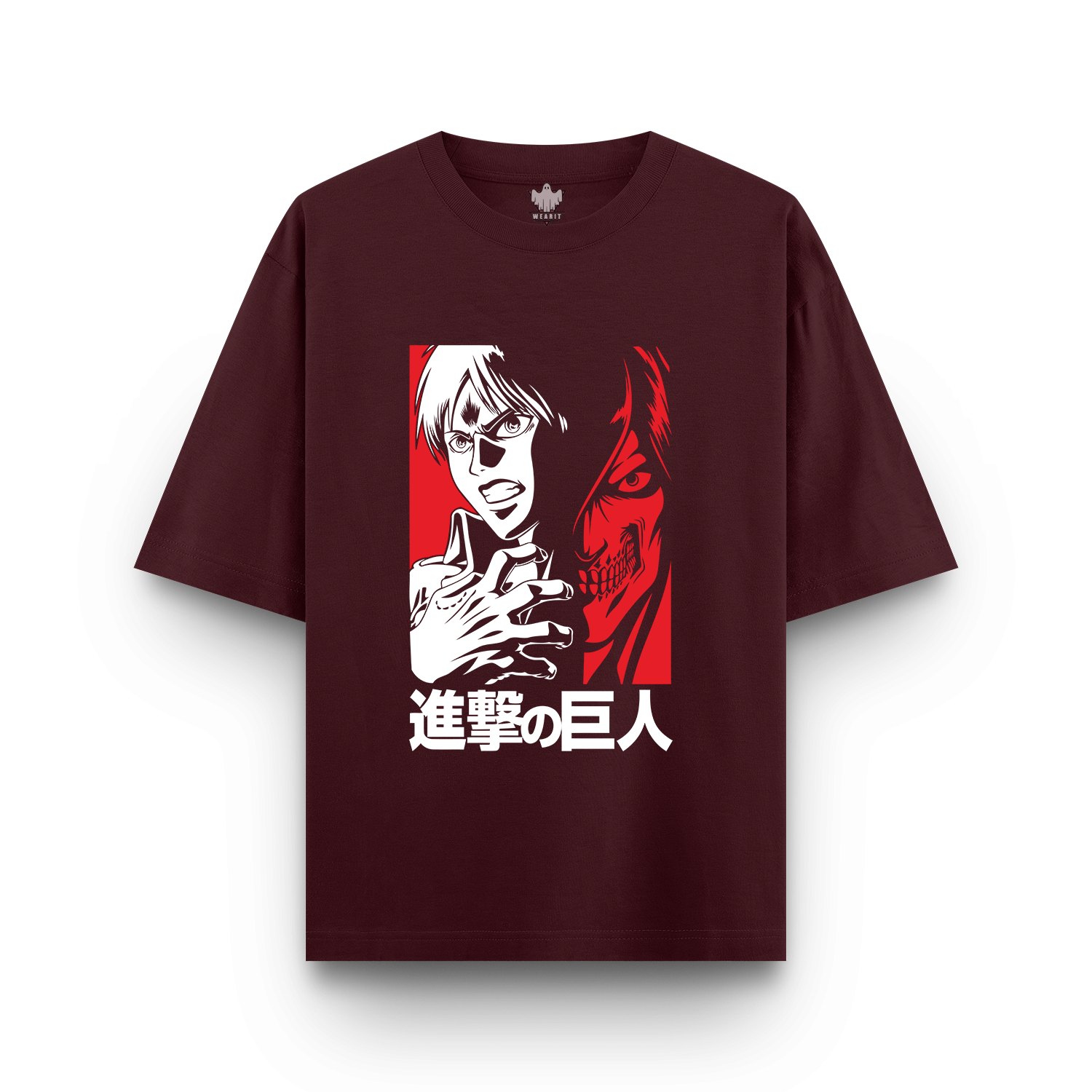 Eren x Titan - Oversized T - Shirt