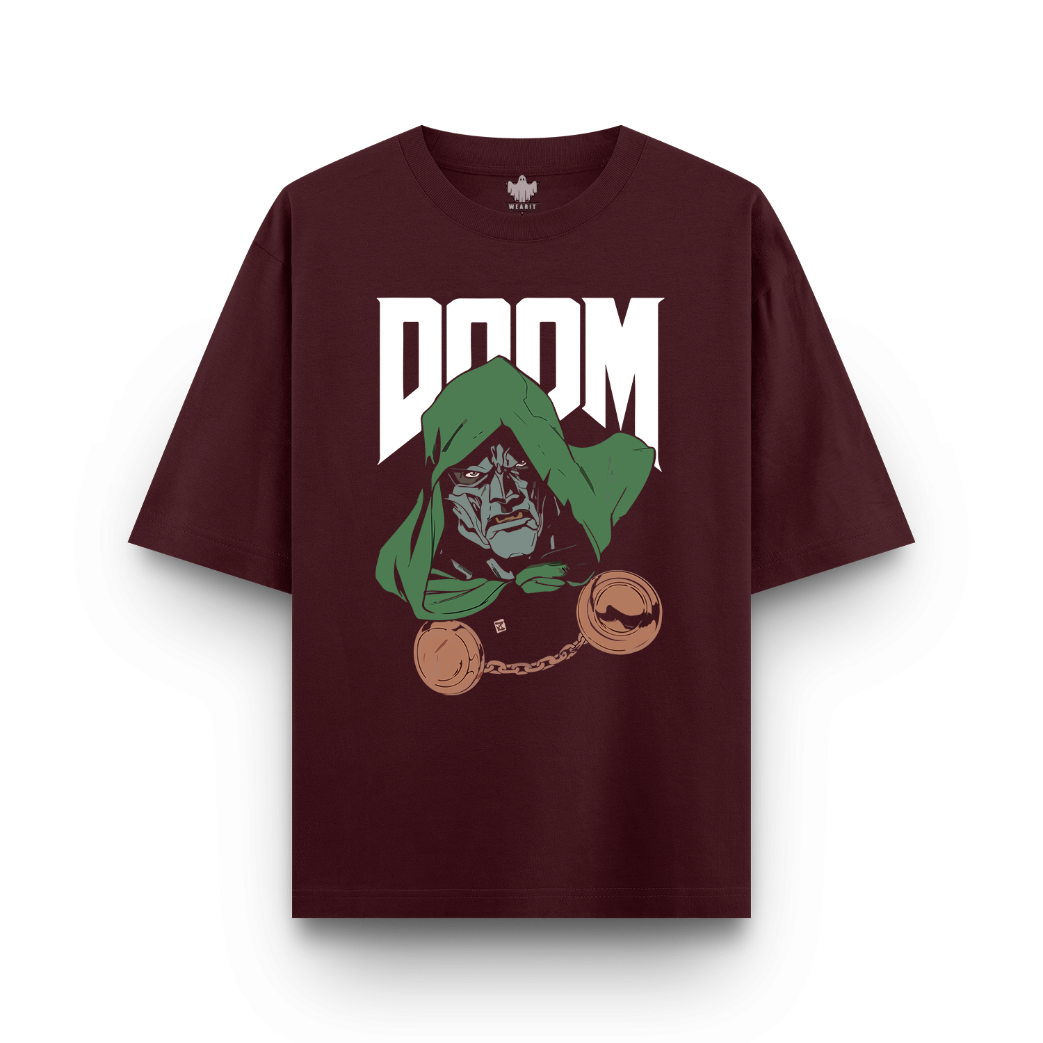 Doom - Oversized T - Shirt