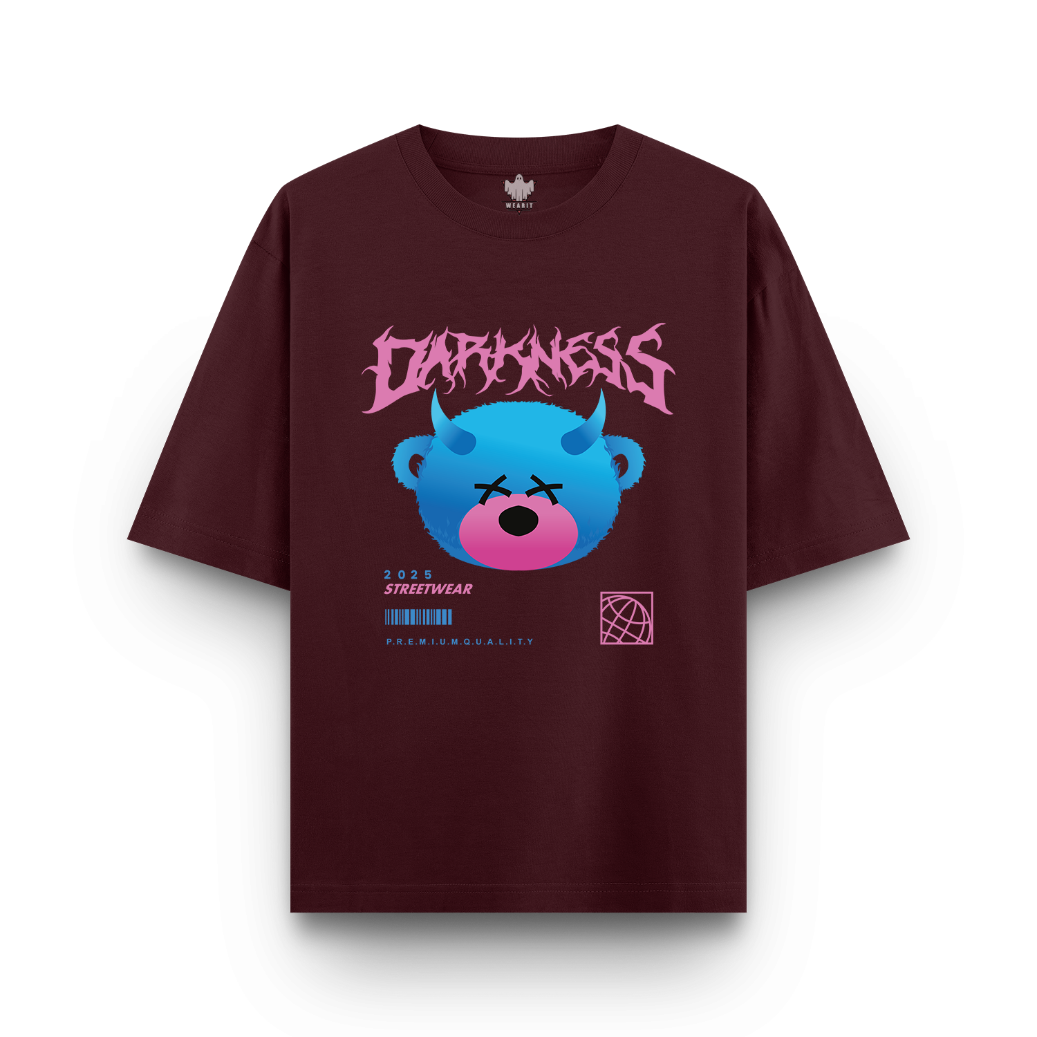 Darkness - Oversized T - Shirt