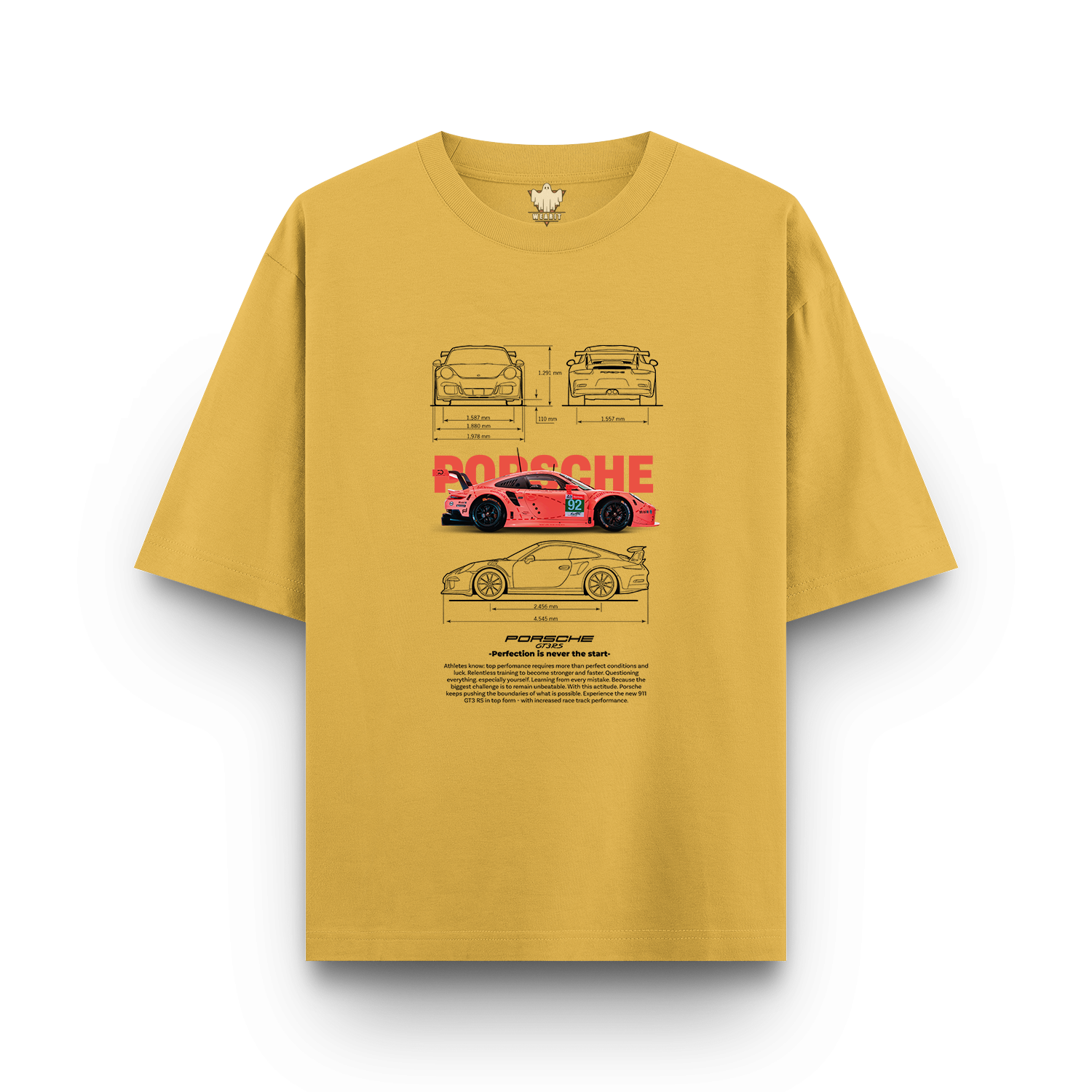 Porsche - Oversized T - Shirt