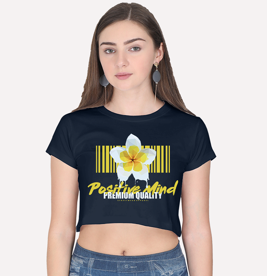 Positive Mind - Crop Top