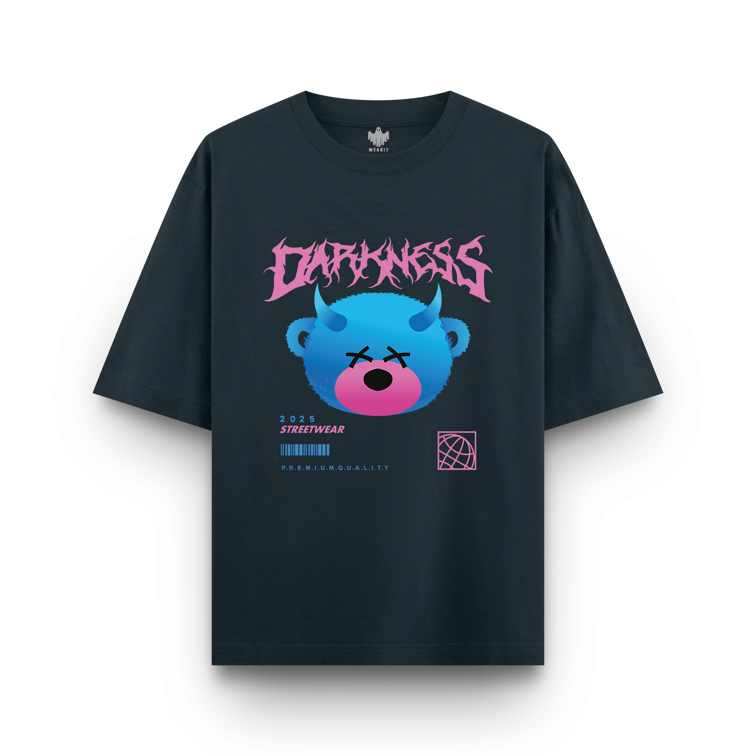 Darkness - Oversized T - Shirt