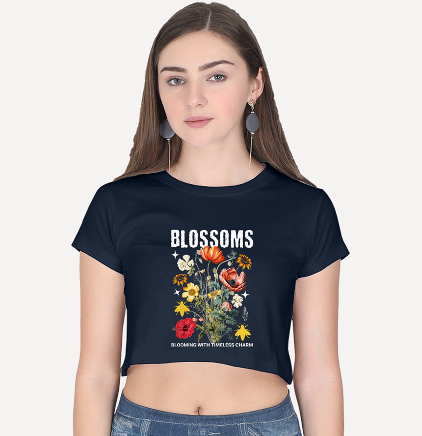 Blossoms - Crop Top
