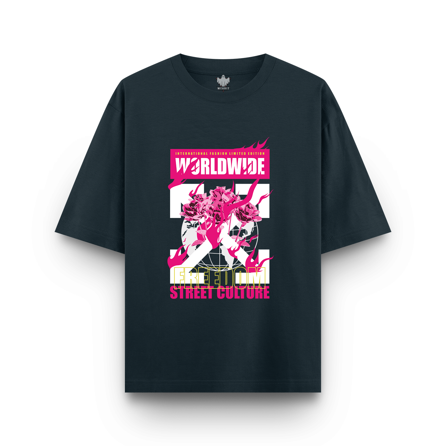 WORLDWIDE - Oversized T - Shirt