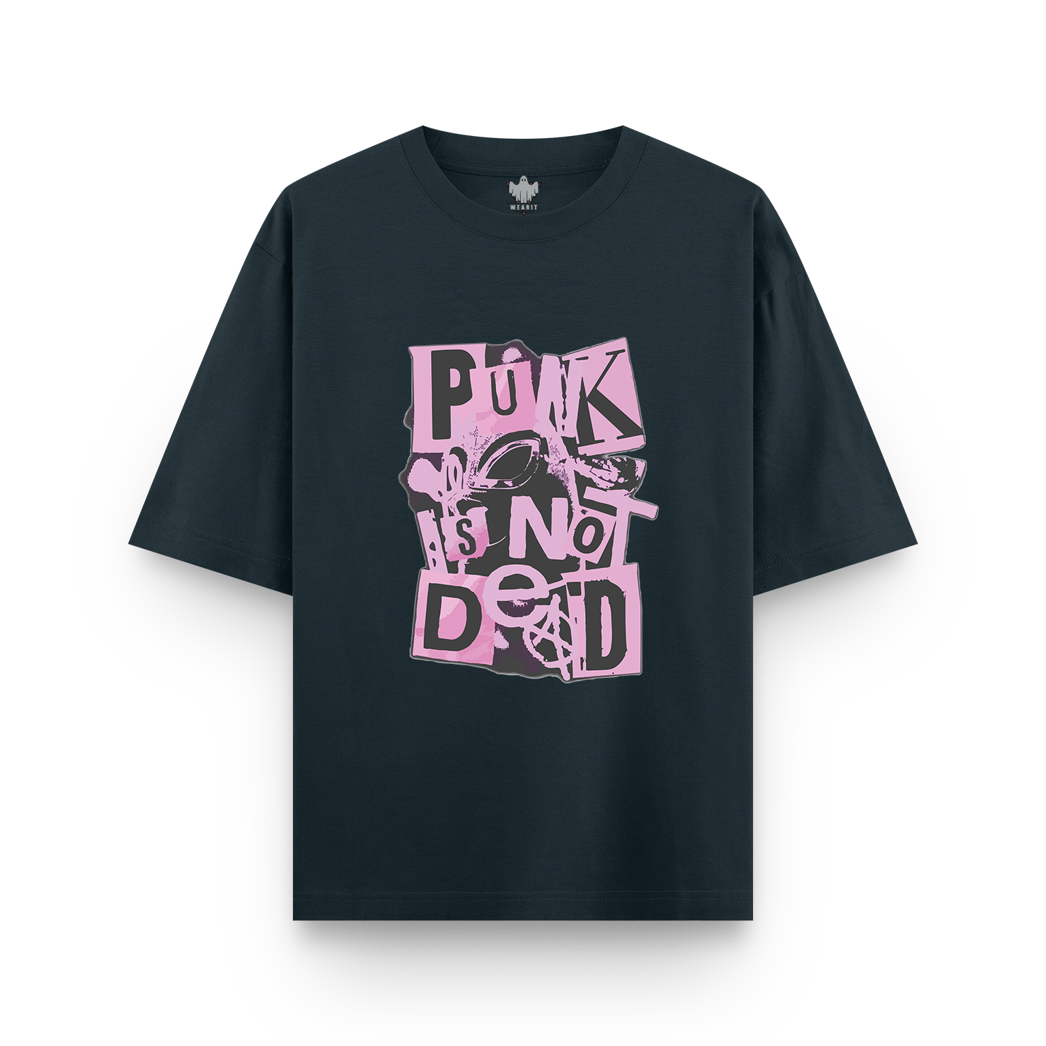 Punk Is Not Dead - Oversized T - Shirt