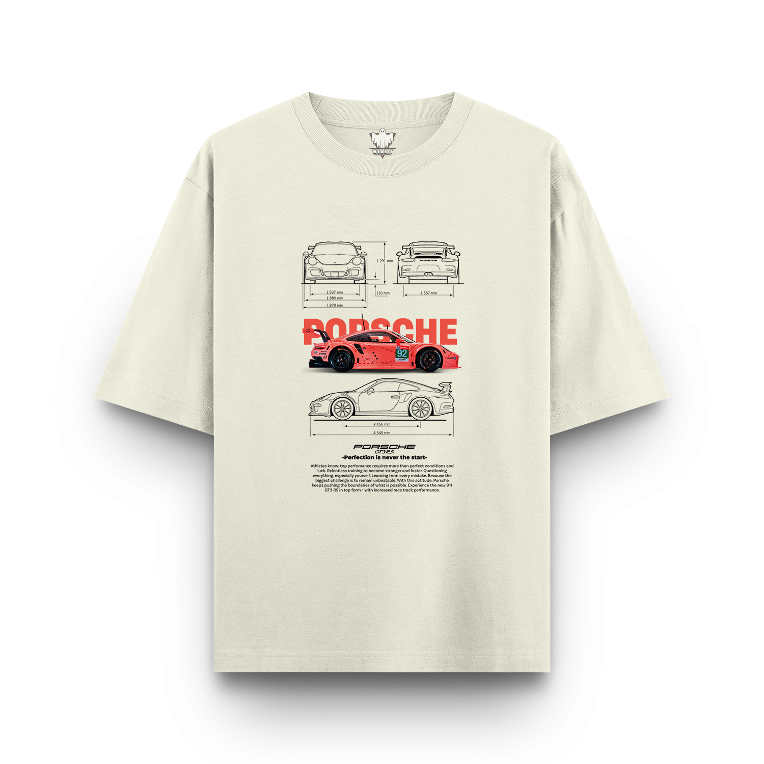 Porsche - Oversized T - Shirt