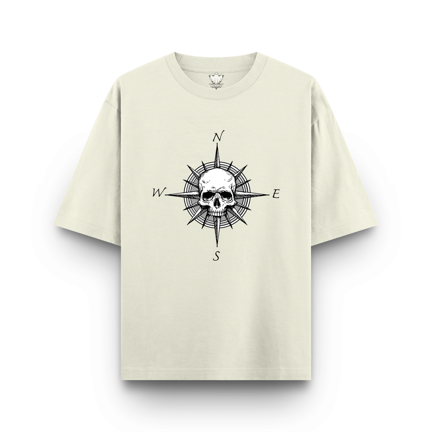 Skull - Oversized T - Shirt