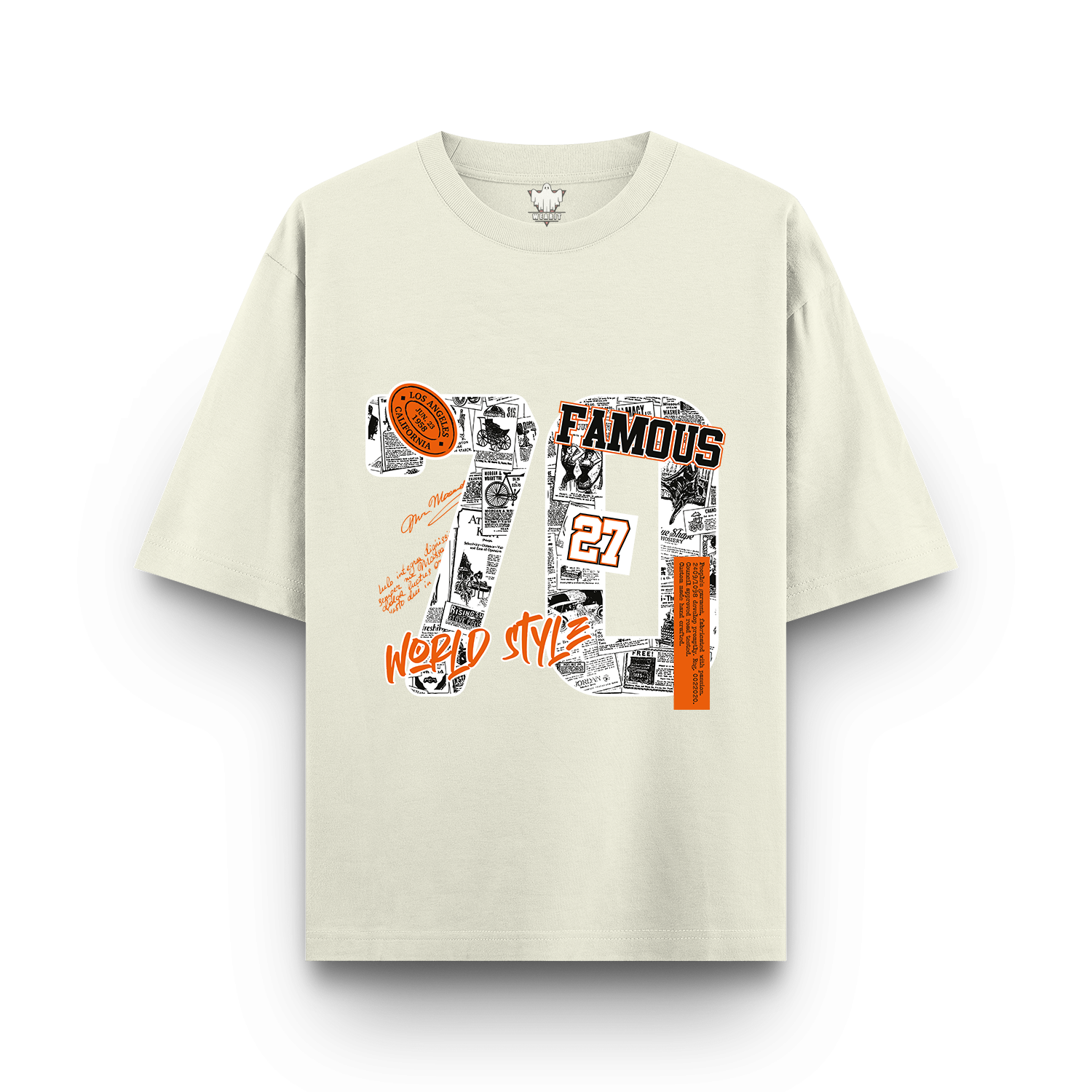 Famous World Style - Oversized T - Shirt