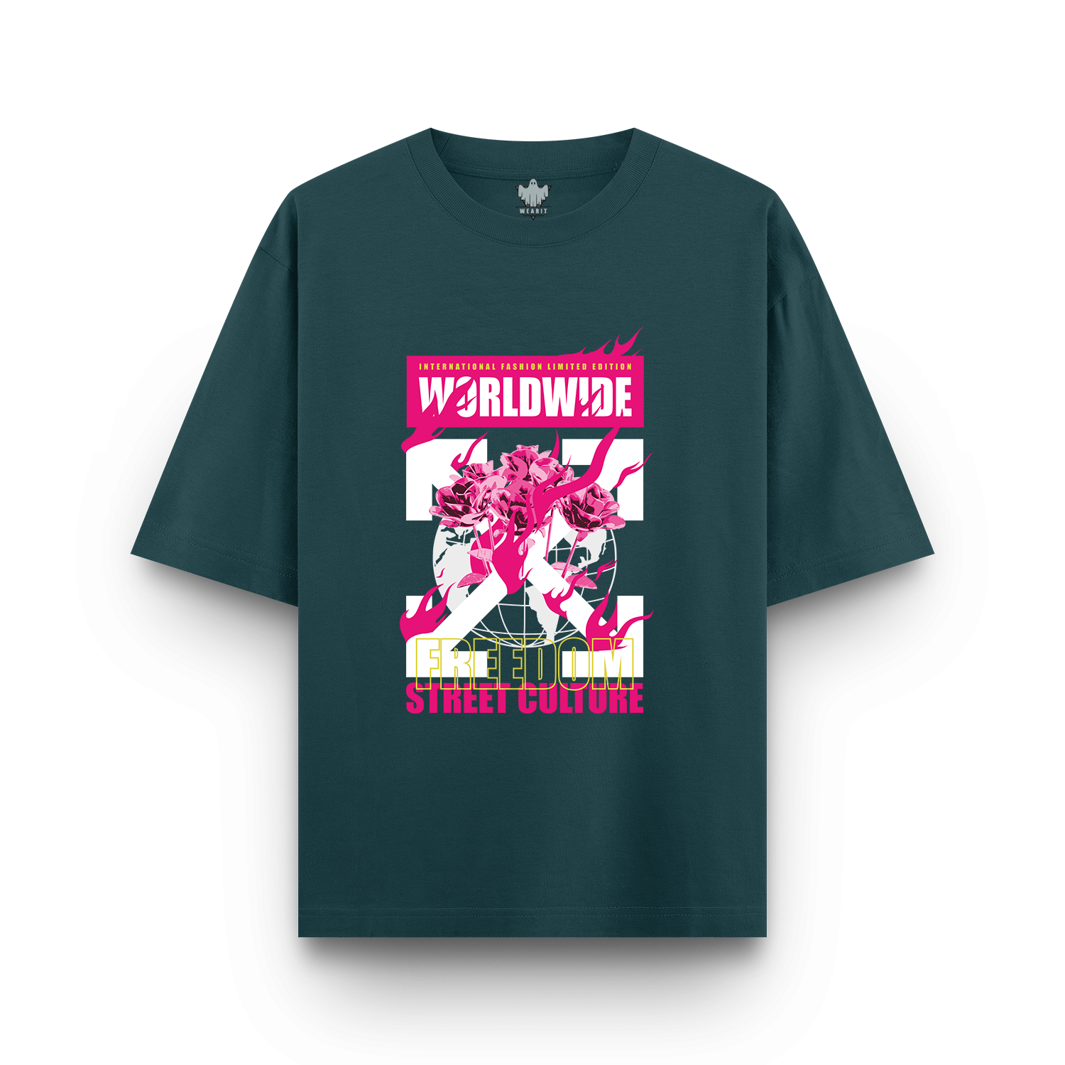 WORLDWIDE - Oversized T - Shirt