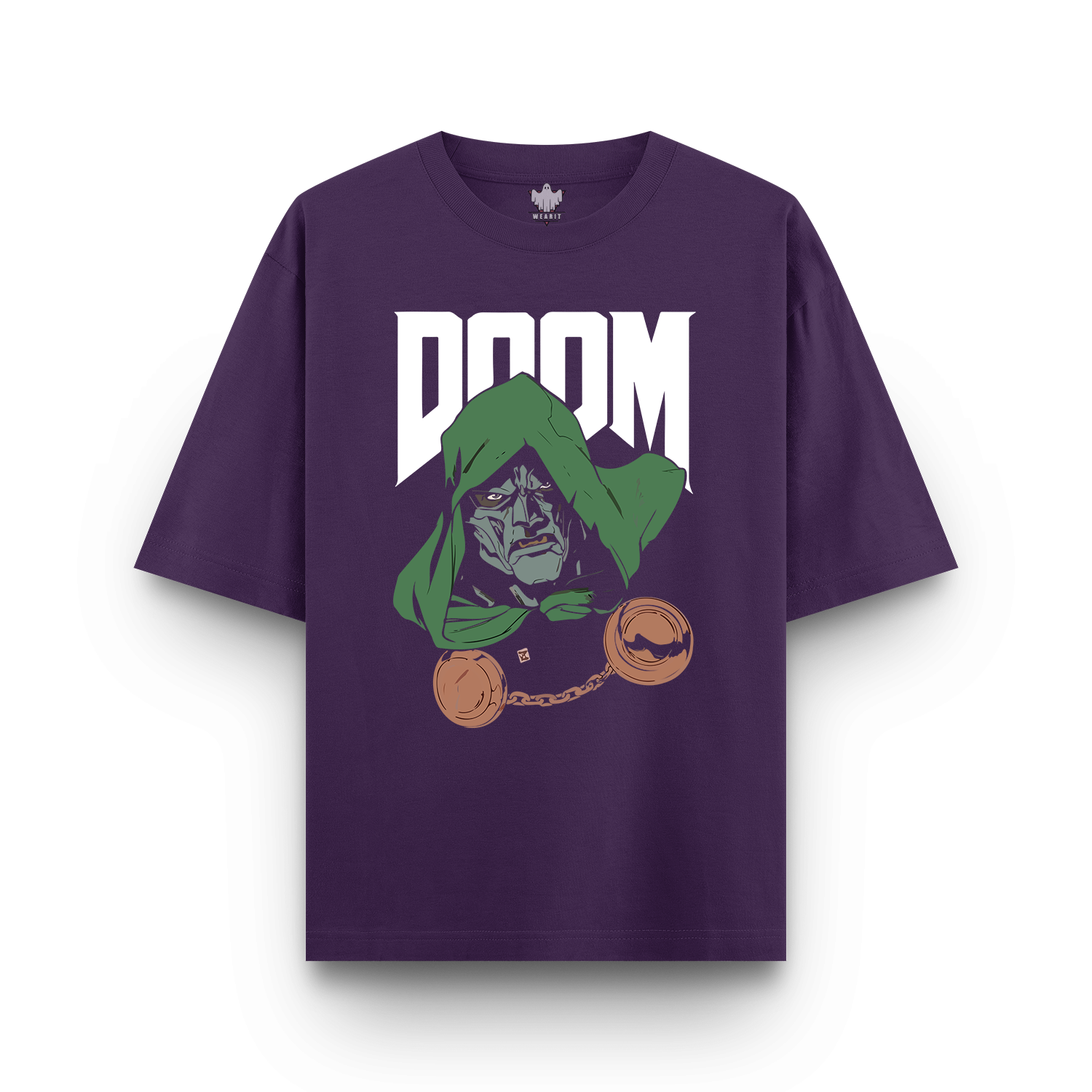 Doom - Oversized T - Shirt