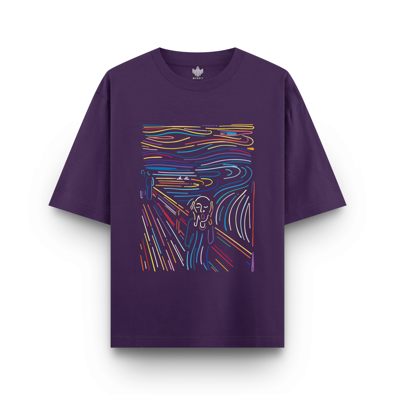 Paint Your Imagination - Oversized T - Shirt