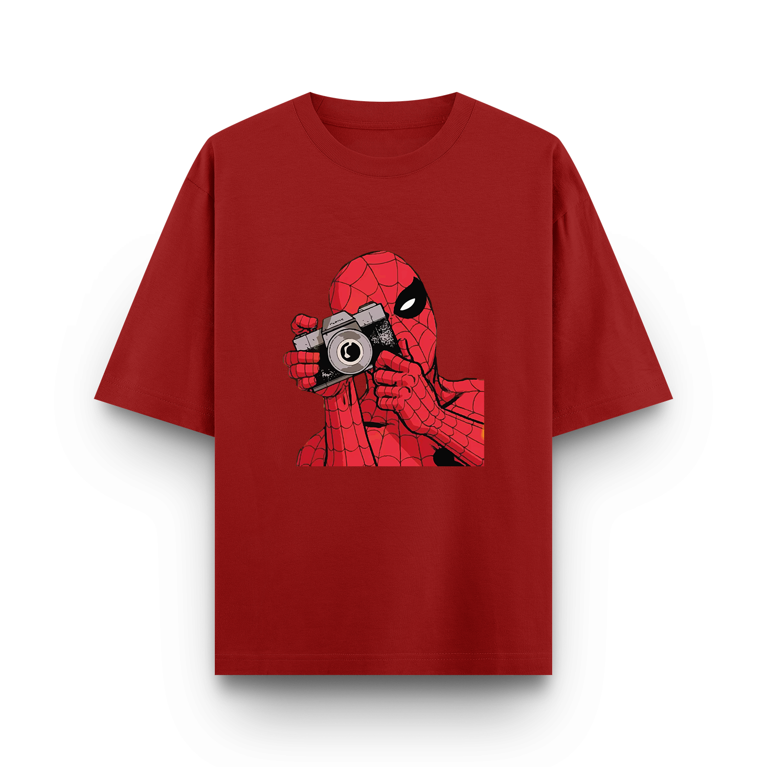 Flash It Ft. Spider-Man - Oversized T - Shirt