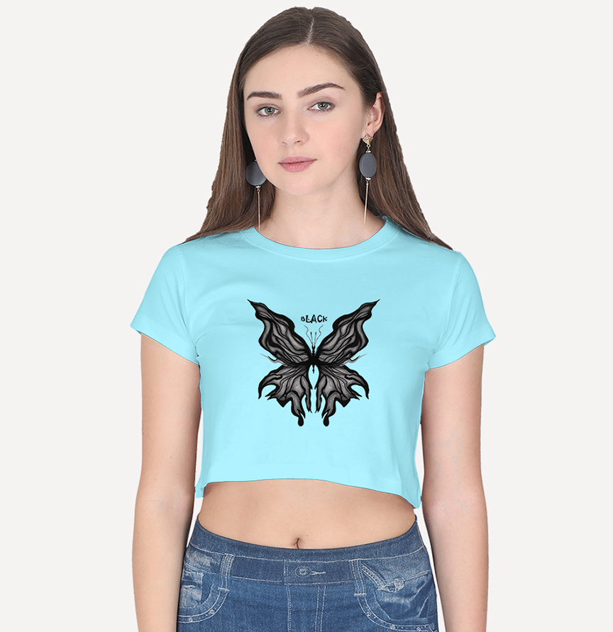 Black Beauty Crop Top