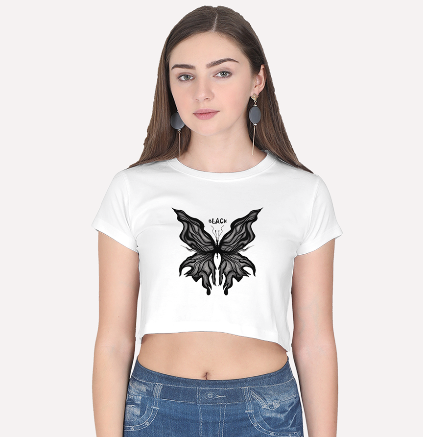 Black Beauty Crop Top