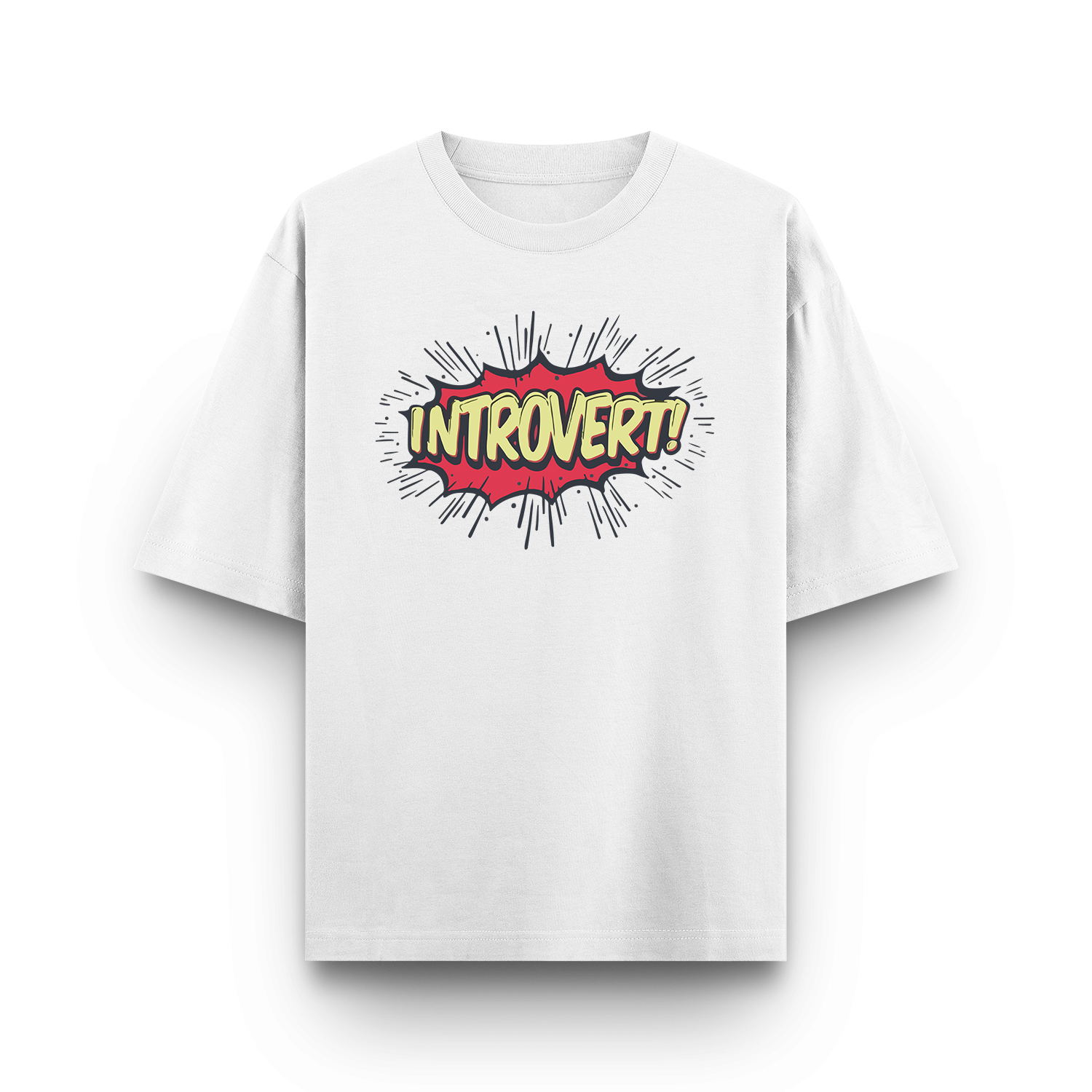 Introvert - Oversized T- Shirt
