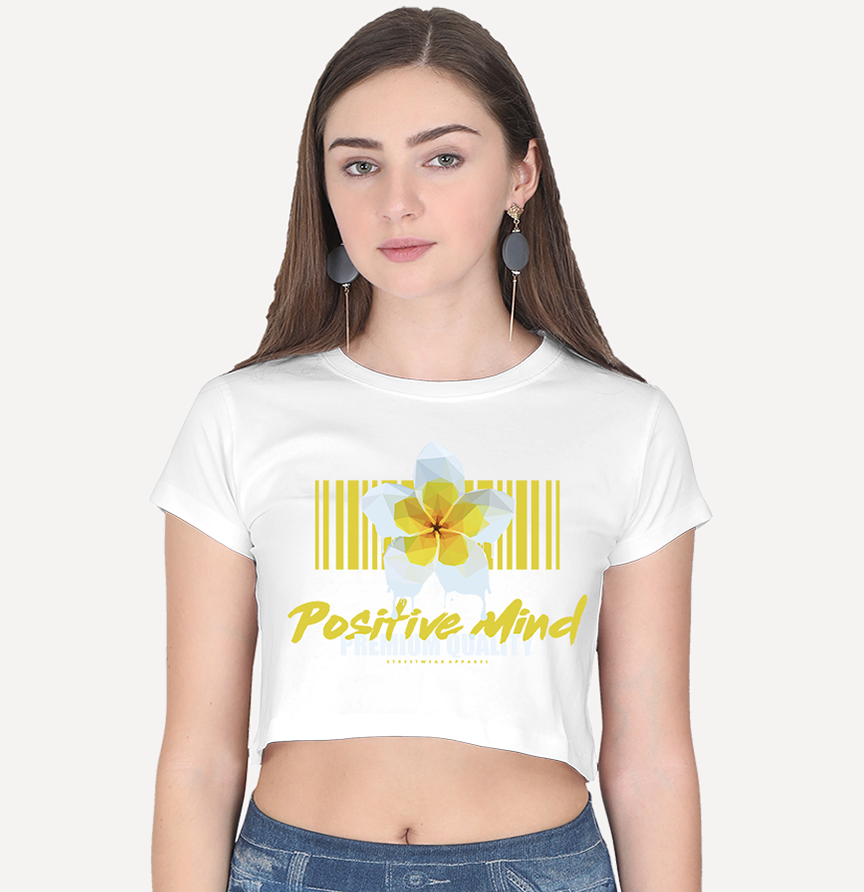 Positive Mind - Crop Top