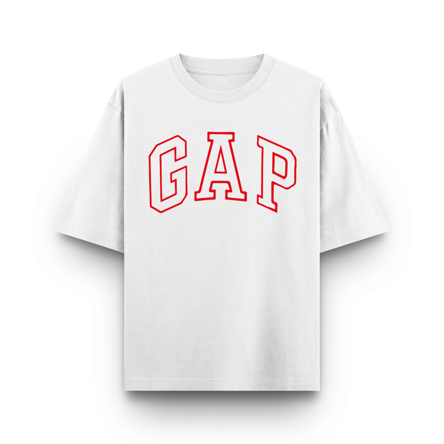 GAP Red - Oversized T - Shirt