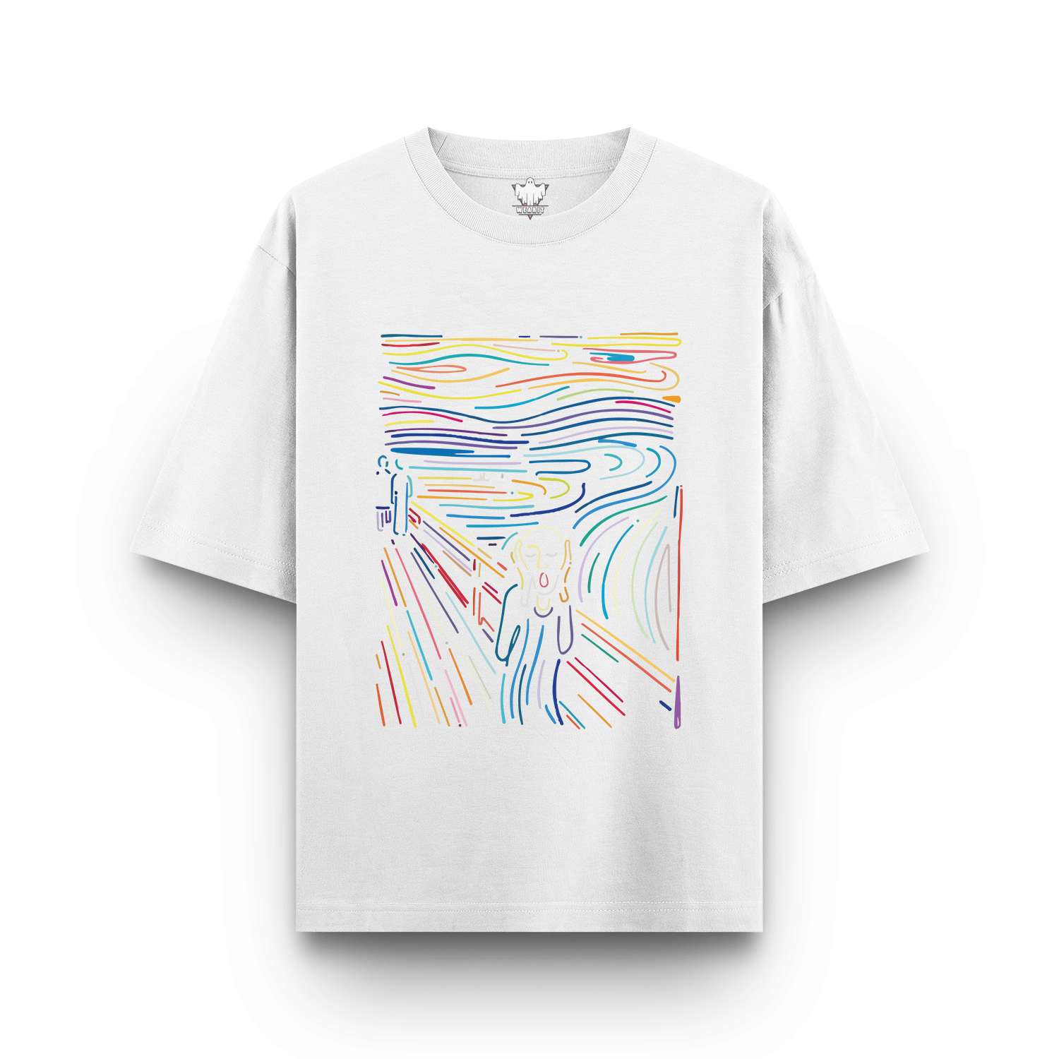 Paint Your Imagination - Oversized T - Shirt