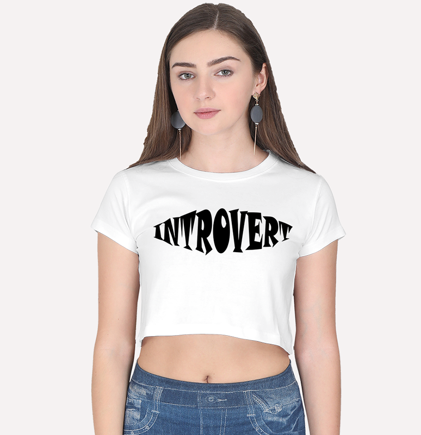 Introvert - Crop Top