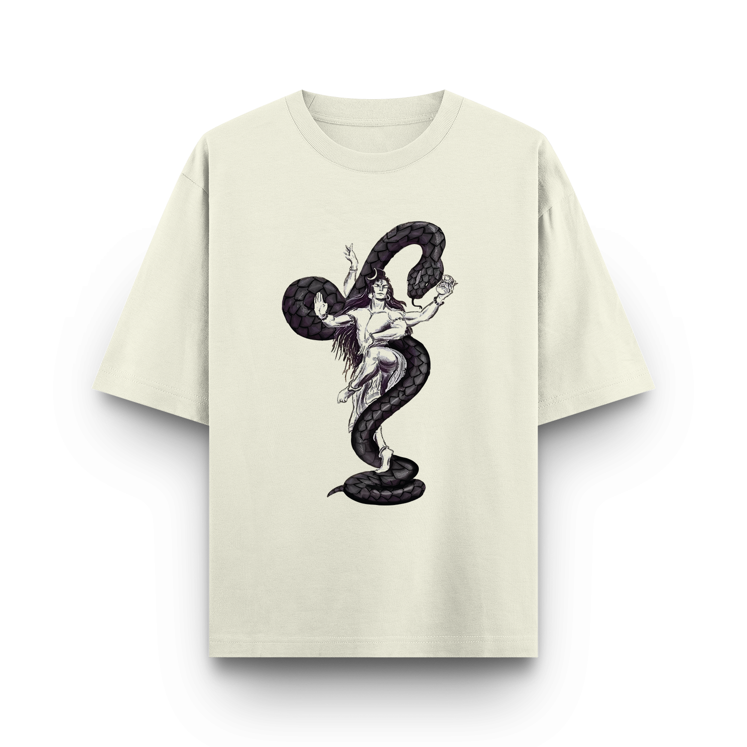 Lord Shiva - Oversized T - Shirt