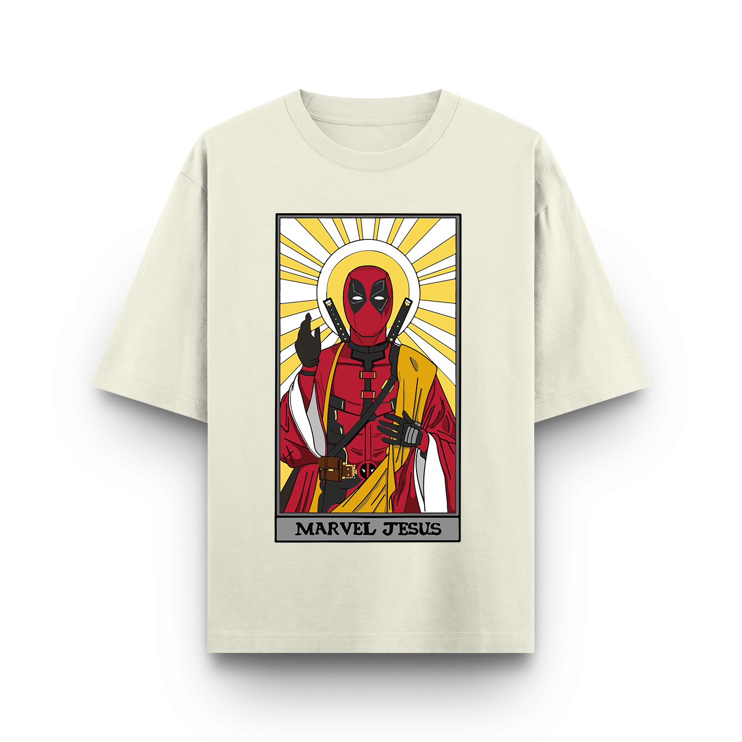 Deadpool - Marvel Jesus Oversized T-Shirt
