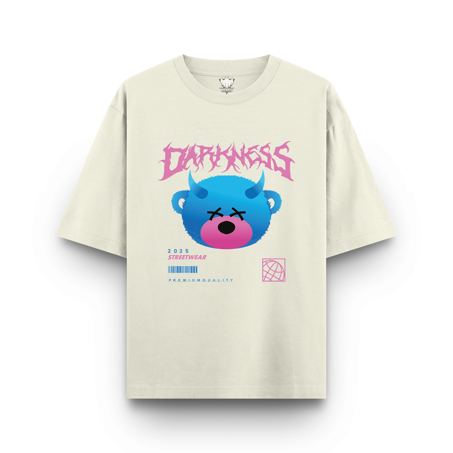 Darkness - Oversized T - Shirt