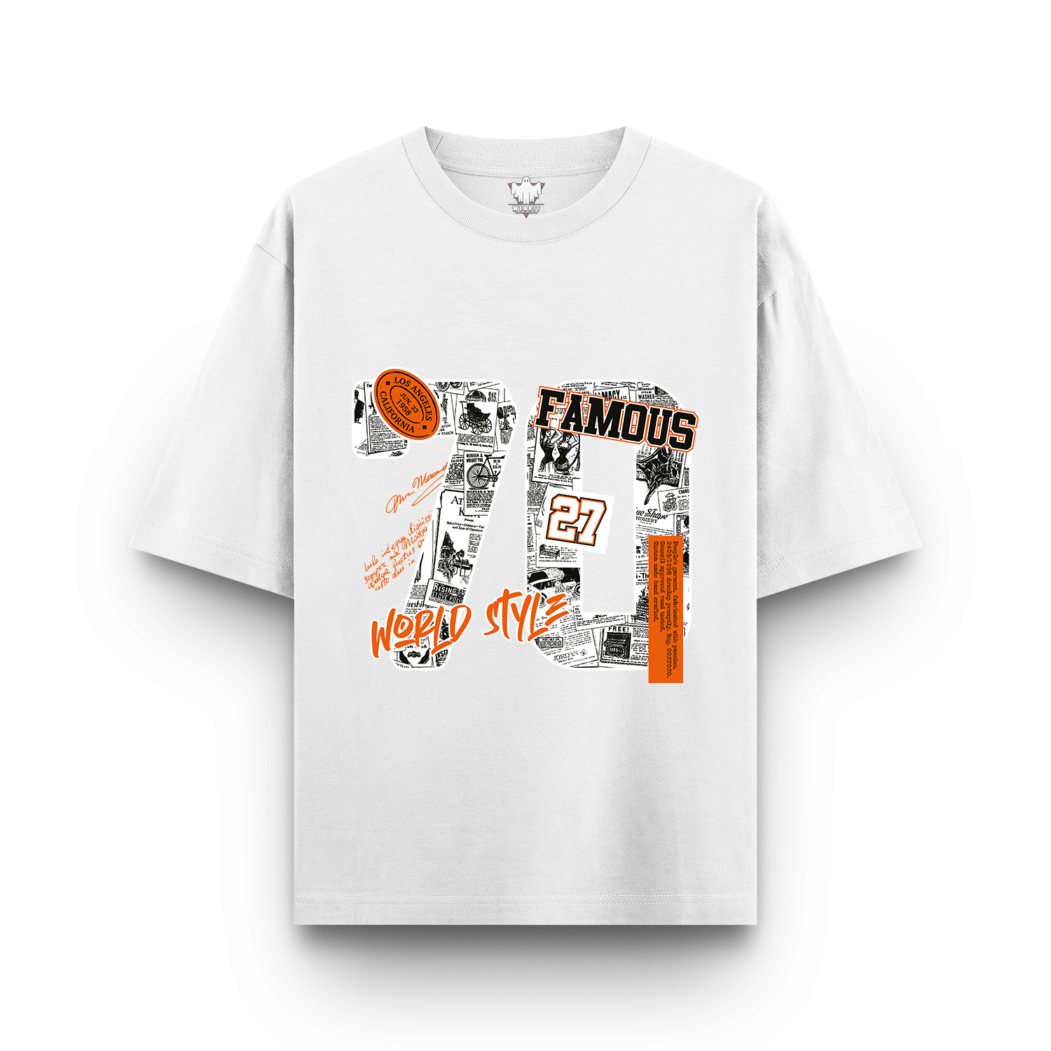 Famous World Style - Oversized T - Shirt
