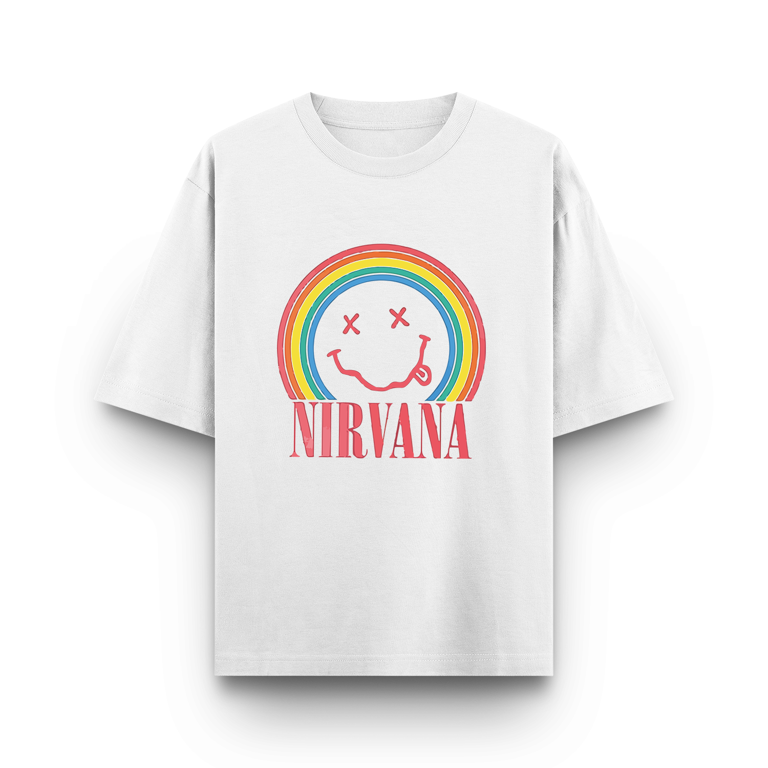 Funny Nirvana - Oversized T - Shirt